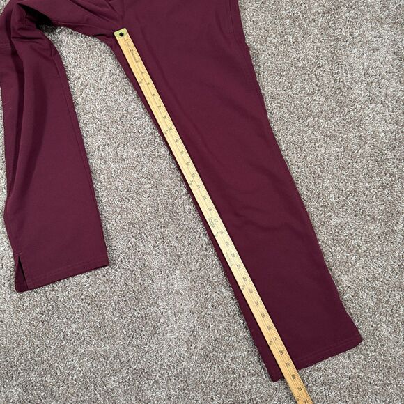 FIGS Technical Collection Scrub Pants Womens XXS Red Kade Cargo Drawstring - Picture 6 of 9